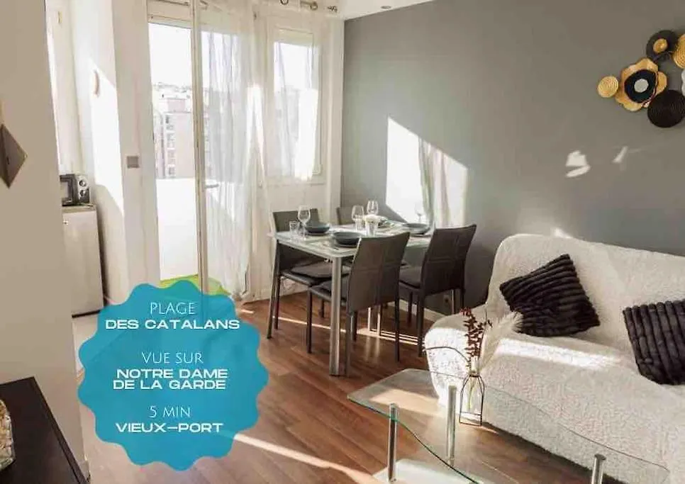 Plage Des Catalans/Vieux Port Marseille Appartement